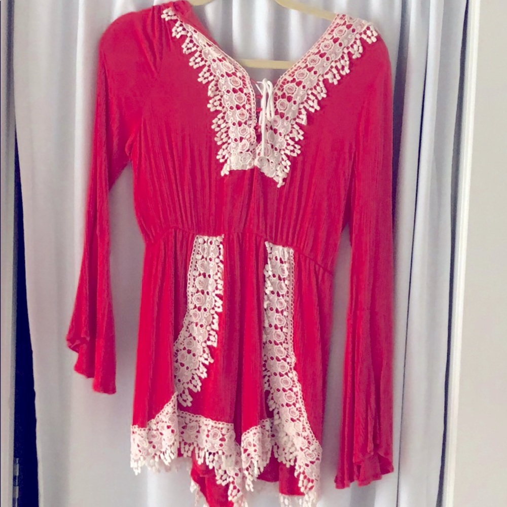 Coral romper